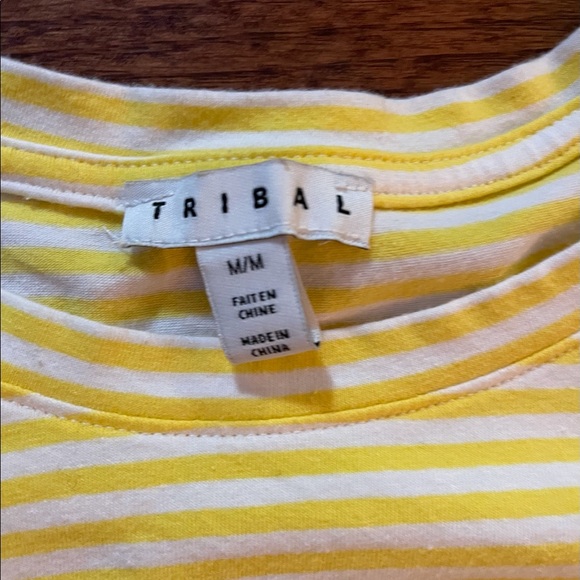 Tribal striped top: Ciao - Picture 2 of 2